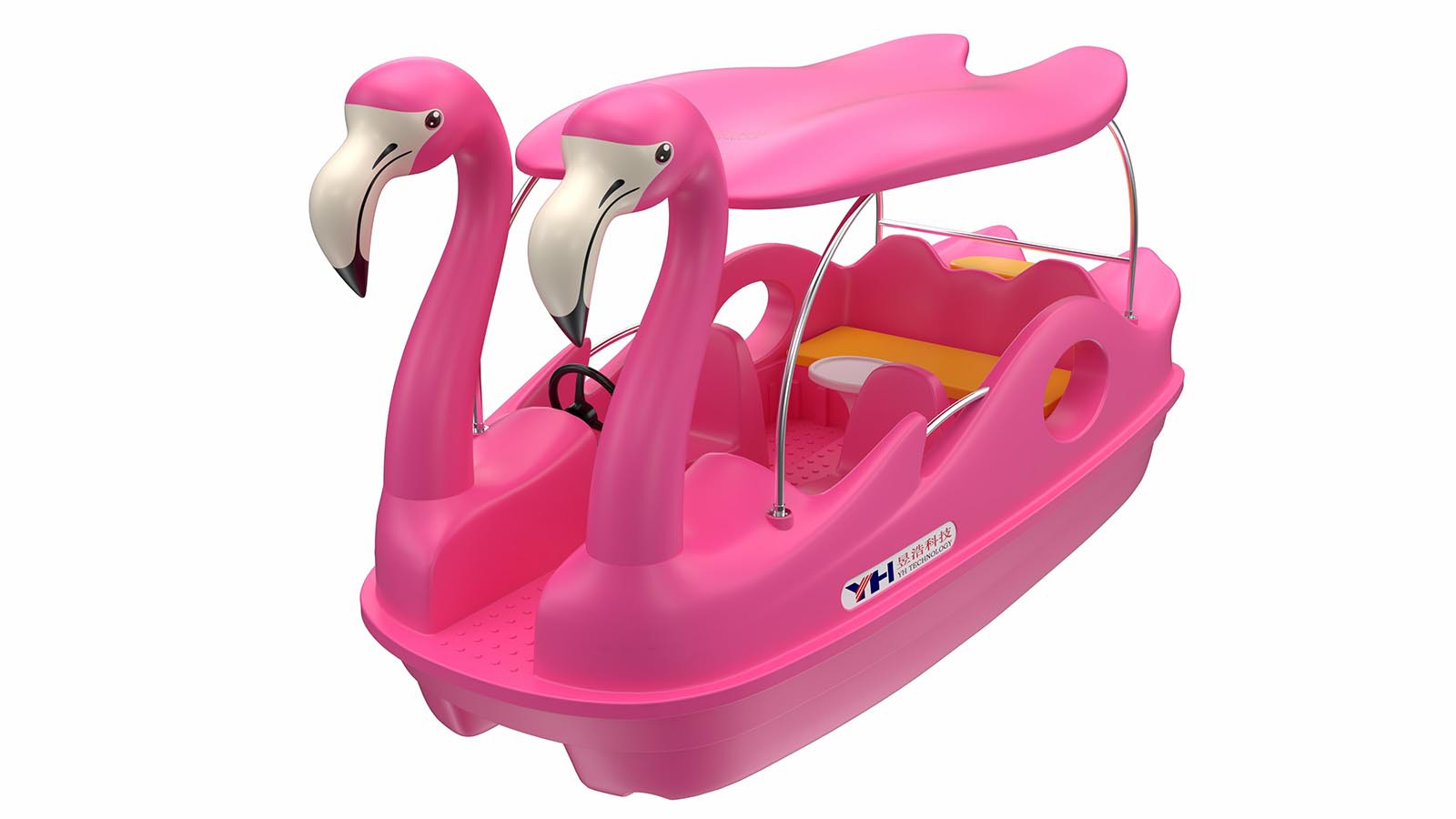 Six-Person Flamingo plastic Electric Boat Six-Person Flamingo plastic Electric Boat