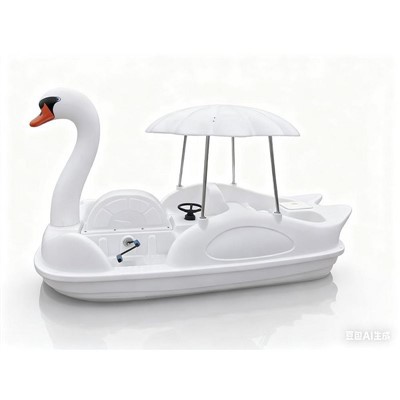 Perahu Pedal Angsa Kecil